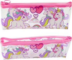 Dekliški prozoren peresnik z samorogi