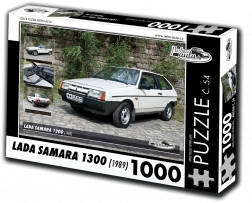 Sestavljanka RETRO-AVTOMOBILI: Lada Samara 1300 iz leta 1989 – 1000 koščkov