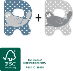 lesena črka R Small Foot