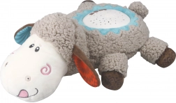 Plišasta ovčka s projektorjem in glasbo 35 cm