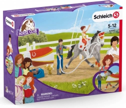 Mia in komplet za voltige – jahalni trening set SCHLEICH Horse Club