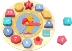 Lesena ura z Disneyjevimi motivi