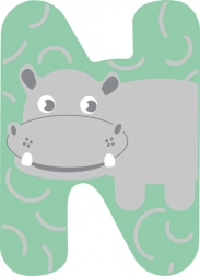 Small foot lesena črka N