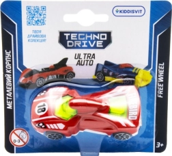 Mini avtomobilček technodrive ultra auto – kovinski model 7,6 cm