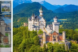 Norimpex Diamantno slikanje Grad Neuschwanstein