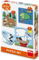 Dino Puzzle Živalice: Kje živijo