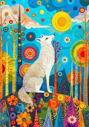 ENJOY Puzzle Beli zaščitnik 1000 koščkov