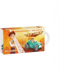 Mini Waffle staro avto turkizno