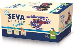 Konstruktor SEVA Klasik Največji – plastični konstrukcijski set 1162 kosov