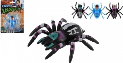 Plezajoči plastični pajek za steklo 8 cm