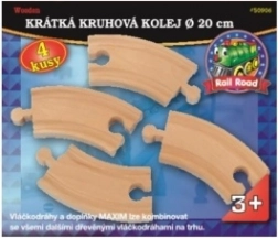 Maxim kratki krožni tiri – set 4 kos