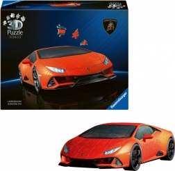 3D puzzle avto Lamborghini Huracán EVO, 158 kosov