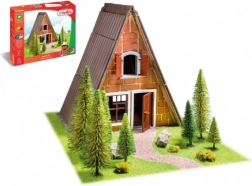 Teifoc finska koča – gradbeni set iz pravih opek (160 kosov)