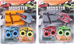 Kovinska avtomobila na izstrelek 2 kosa