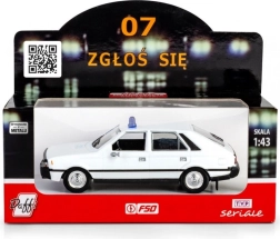 Poljski policijski avto POLONEZ 07 zgłoś się 1:43 kovinski model