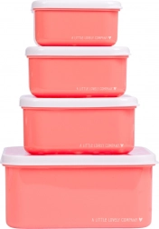 Set štirih škatlic za malico A Little Lovely Company – Zabava