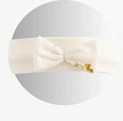 Otroški trak iz organskega bombaža New Baby Olive