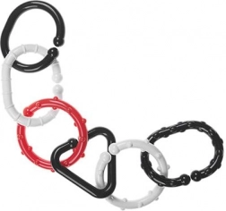 Črno-beli povezovalni členki za dojenčke