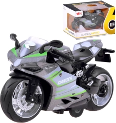 kovinski model motocikla z navijalnim pogonom – C