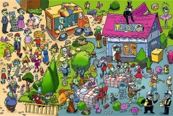 Sestavljanka Treflíci: Vohač 160 kosov