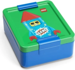 Lego rocket škatla za malico modra/zelena