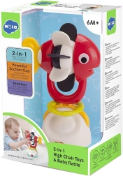 Ropotuljica 2v1 ribica s priseskom HOLA