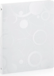 Obročna mapa A4 črno-bela