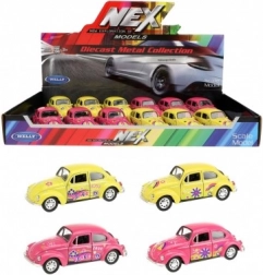 Kovinski model WELLY VOLKSWAGEN Beetle 1:32 na vlečni pogon