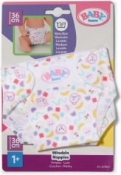 BABY born tekstilne plenice za punčke 36 cm – 2 kosa