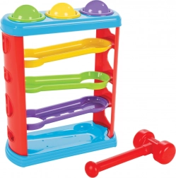 Kroglična steza s kladivcem za najmlajše otroke