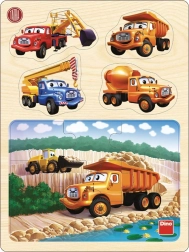 Dino lesene puzzle Tatra v kamnolomu 13 kosov
