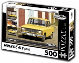 retro-avto sestavljanka moskvič 412 (1974) – 500 koščkov