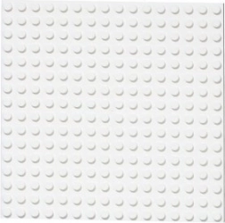 Dvostranska gradbena plošča 16x16 bela