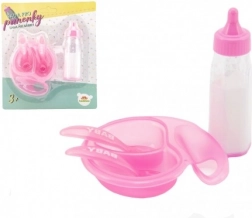 Set za punčke s stekleničko in posodjem