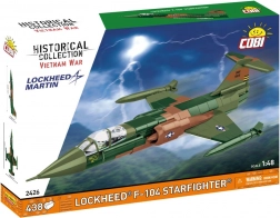 Konstruktor COBI Lockheed F-104 Starfighter Vietnamska vojna 1:48