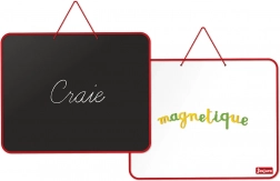 Jeujura večnamenska stenska magnetna tabla 62 × 50 cm s priborom