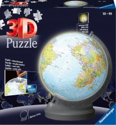 RAVENSBURGER 3D svetleči globus puzzle 540 kosov