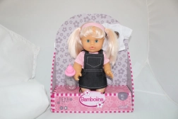 punčka Bambolina Nena 36 cm s stekleničko in rezervno majčko