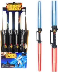 Zložljiv kozmični svetlobni meč z učinki