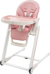 Otroški jedilni stol New Baby Muka dusty pink