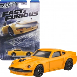 Hot Wheels Fast & Furious Datsun 240Z rumen model 1:64, 6,5 cm