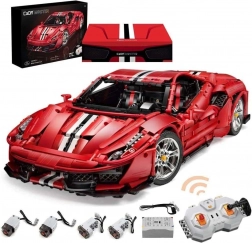 Stavebnica CaDA Master RC športni avto Italian Super Car 1:8, 3187 kosov