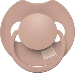 Silikonska dinamična duda LOVI Prime 0–6 mesecev, Blush