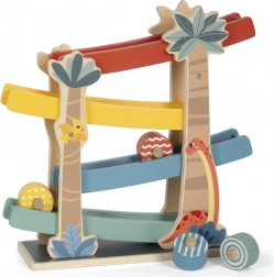 Lesena proga Dino za otroke