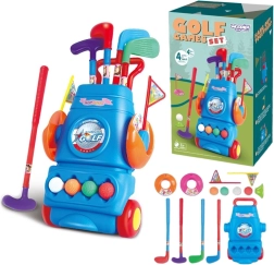 Otroška golf set Woopie s stojalom na kolesih