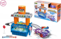 Avto, ki menja barvo, s kompletom avtopralnice 35 cm – slovenska embalaža