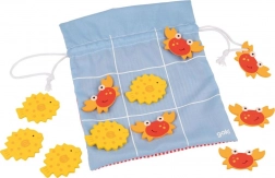 Goki Lesene Tri v vrsto Krabi proti Ribicam