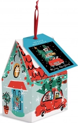 Galison Božični avto sestavljanka 130 kosov