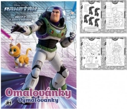 Pobarvanka Raketak A4