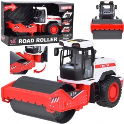 Velik cestni valjar z pogonom in efekti